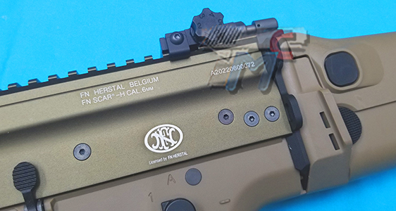 Cybergun(WE) SCAR-H Gas Blow Back (FDE)(FN Herstal Officially Licensed) - Click Image to Close